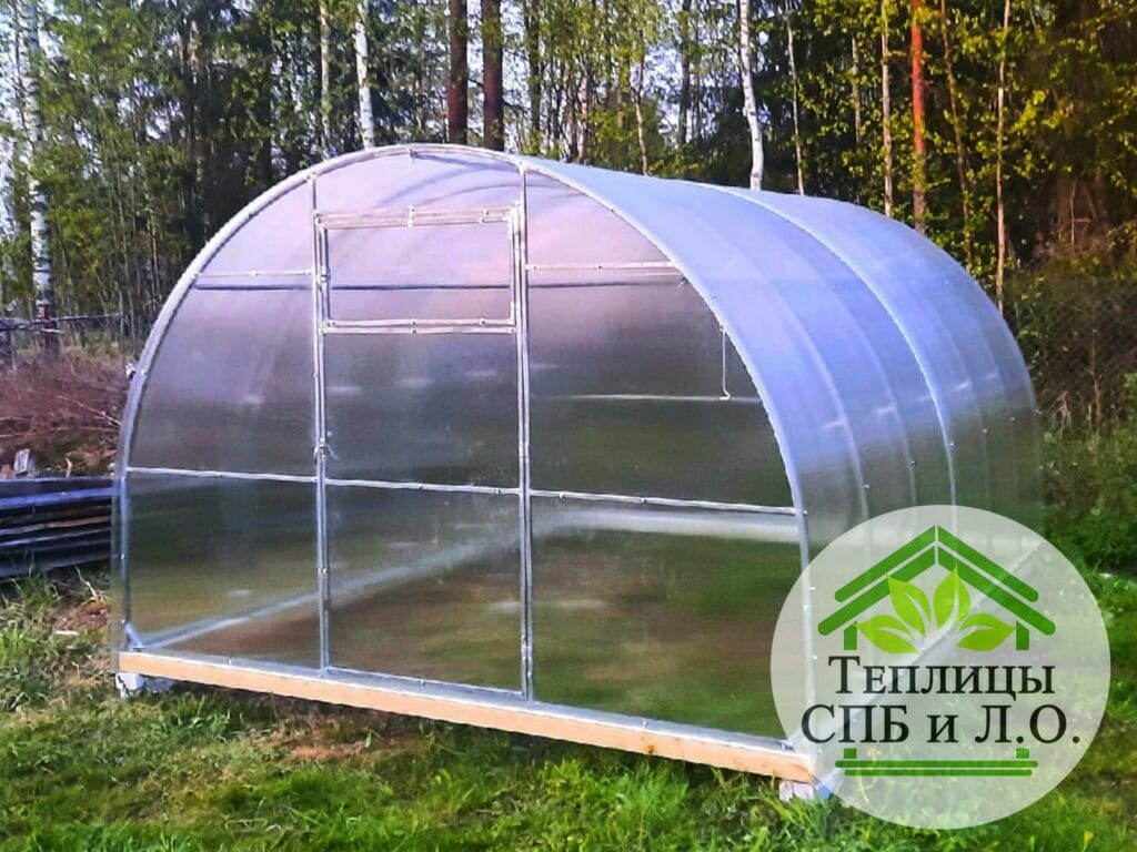 Оцинкованные теплицы из поликарбоната