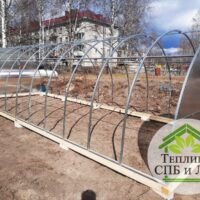 Арочная теплица 25х25-51