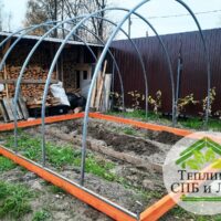 Арочная теплица 25х25-58