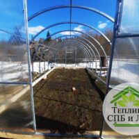 Усиленная теплица 40х20-30